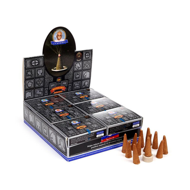 Conos de incienso Satya super hit nag champa dhoop
