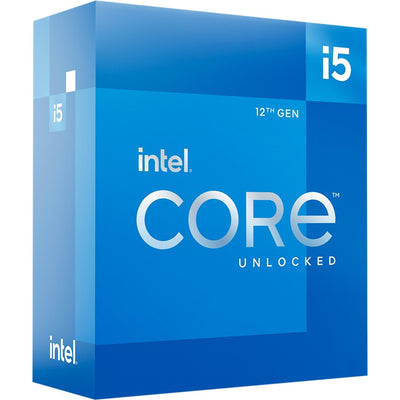 Intel® Core i5-12600K, 3,7 GHz (4,9 GHz Turbo Boost)
