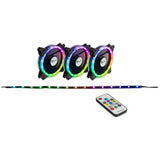 Conjunto de ventiladores entre tecnología Argus RS-04 RGB - afbeelding 1
