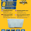 VK Cubierta de protección para bicicletas (1) Hoes White Z anillos