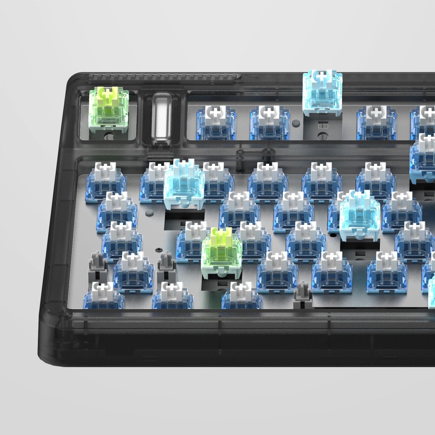 Teclado mecánico inalámbrico Iqunix OG80 Og80 Dark Side