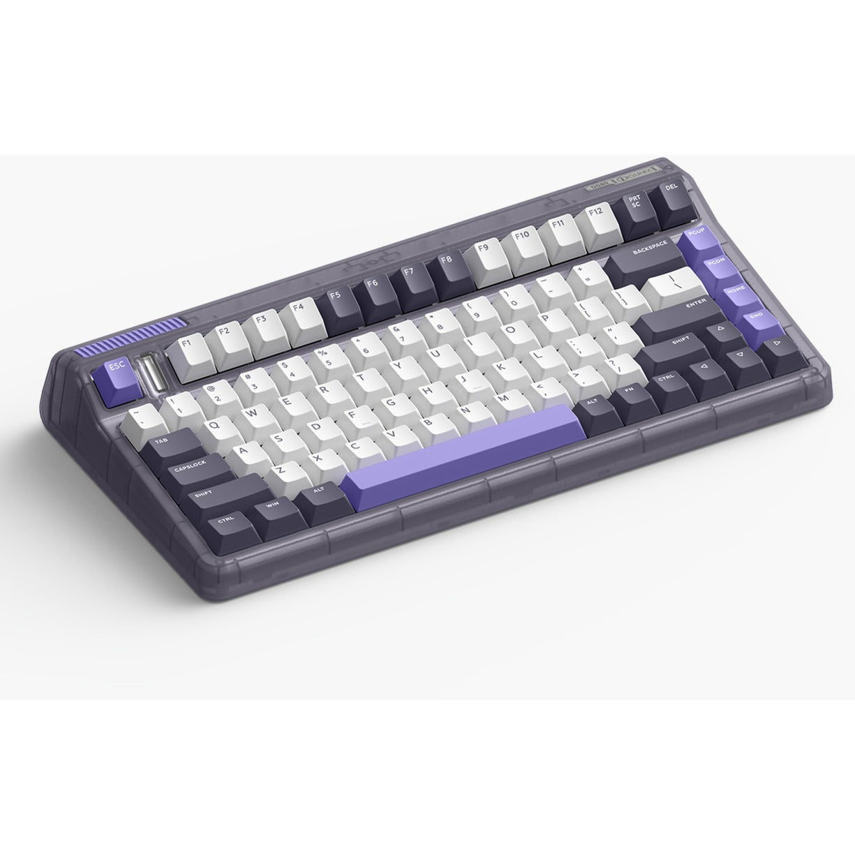 Teclado mecánico inalámbrico Iqunix OG80 Lavandin