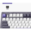 Iqunix og80 lavandin wireless mechanical keyboard, gaming toetsenbord (lavendel, us lay-out, cherry mx brown, 80% (tkl), hot-swappable, pbt, 2.4ghz | bluetooth 5.1 | usb-c)