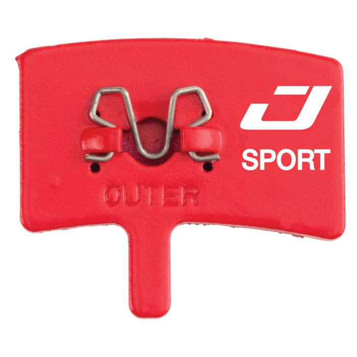 Pastilla de freno de disco semimetálica deportiva Jagwire - hayes (stroker trail)