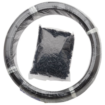 Custodia cambio Jagwire 4mm lex (tappi terminali inclusi) (200 m) - nero