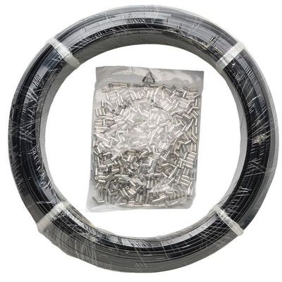 Custodia freno Jagwire 5mm cex (tappi terminali inclusi) (200 m) - nero