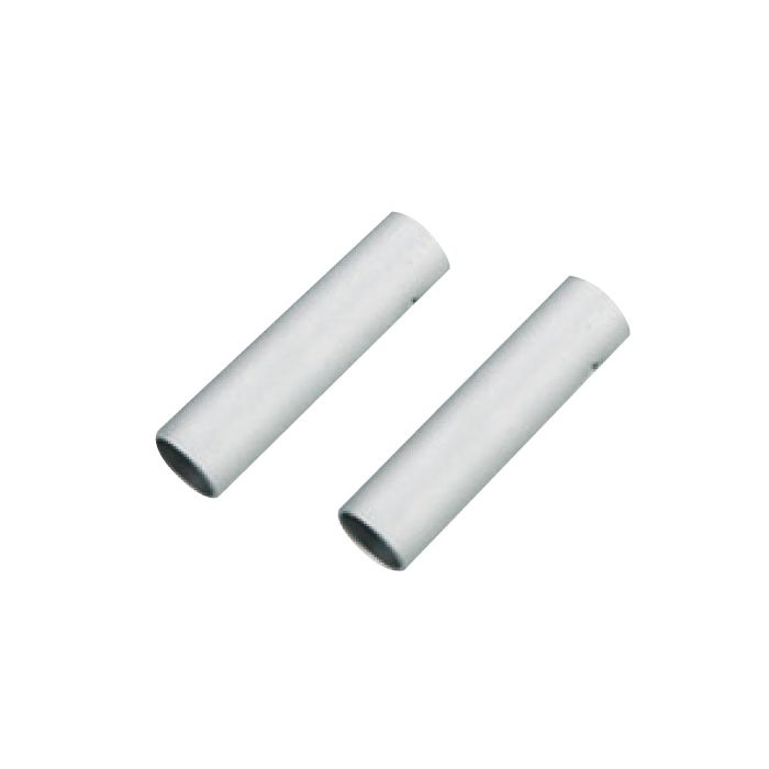 Connettore Jagwire con custodia a doppia estremità - spostamento di 4 mm (10 pezzi) - argento