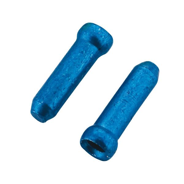 Jagwire cable tips - brake or shift (500pcs) - blue