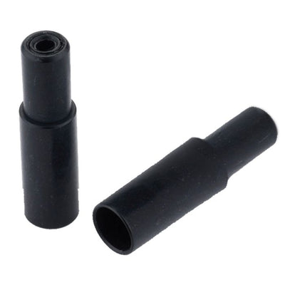 Jagwire end caps - pop 5mm brake (keb) - alloy (20pcs) - black