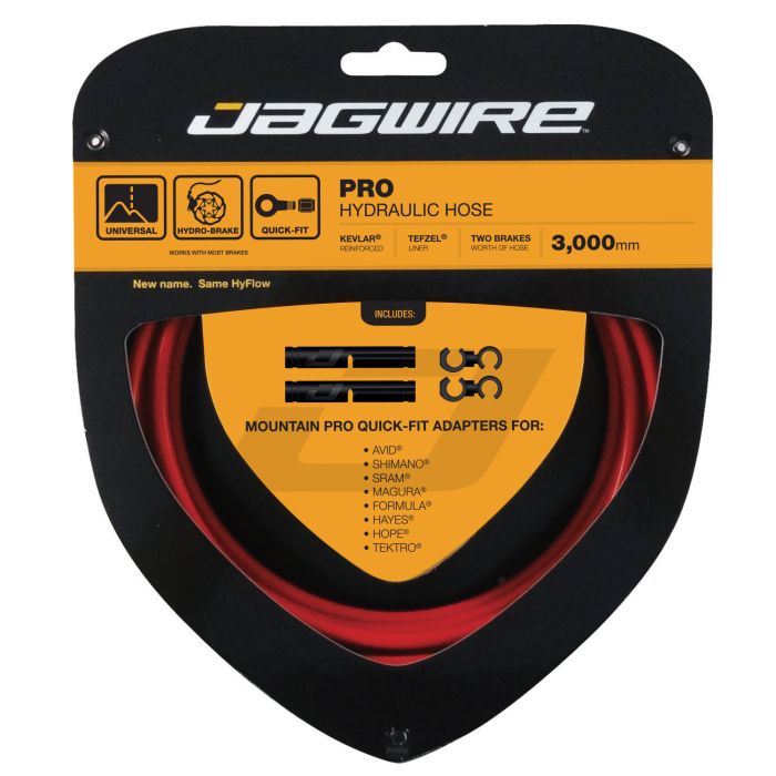 Kit de manguera hidráulica Jagwire pro - rojo