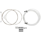 Jagwire universal sport brake kit - braided white - afbeelding 2