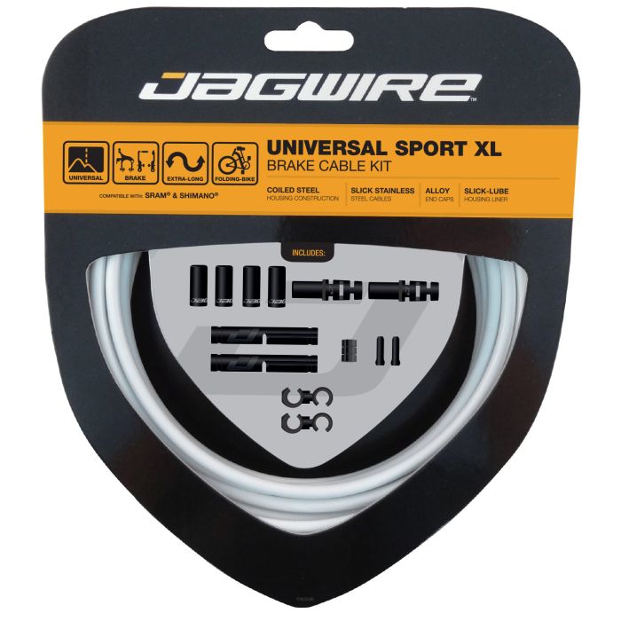Kit de freno deportivo universal Jagwire xl - blanco