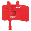 Pastilla de freno de disco semimetálica deportiva Jagwire - taller (25 pares) - avid (bb7, jugosa)