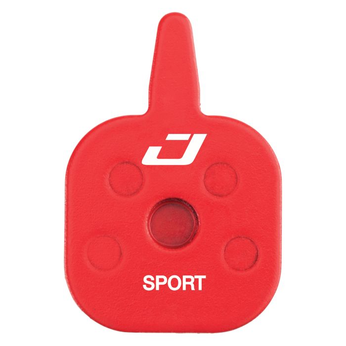 Pastilla de freno de disco semimetálica deportiva Jagwire - taller (25 pares) - tektro (io)