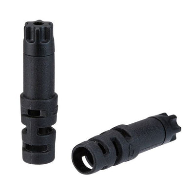 Jagwire end caps anti-kink - 5mm brake - plastic (30pcs) - black