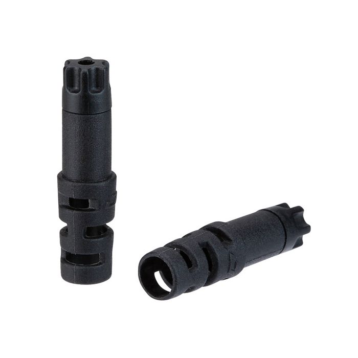 Tapas de extremo Jagwire anti-dobladuras - freno de 5 mm - plástico (30 piezas) - negro