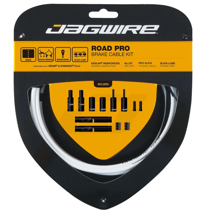 Kit freno Jagwire Road Pro - bianco