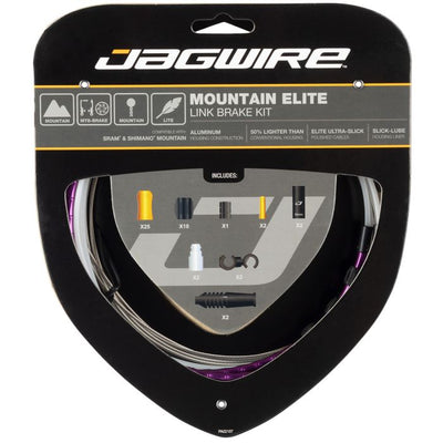 Kit freno Jagwire Mountain Elite Link - viola limitato
