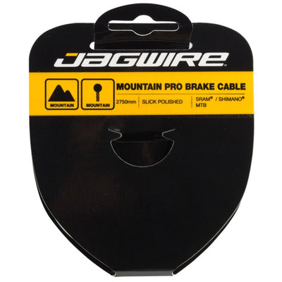 Cavo freno Jagwire Mountain - acciaio lucido slick pro - 1.5x2750mm - sram shimano