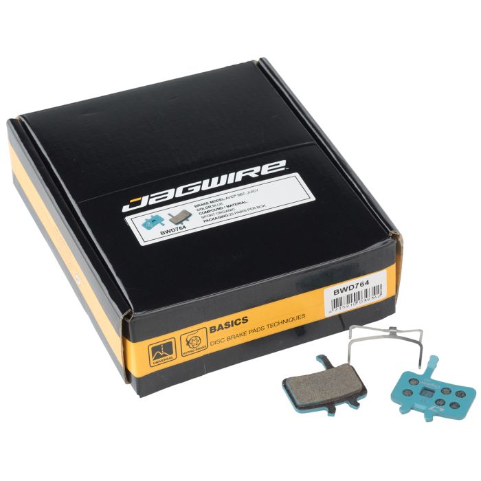 Pastilla de freno de disco orgánica Jagwire sport - taller (25 pares) - avid (bb7, jugosa)