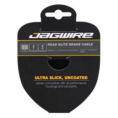 Cavo freno da strada Jagwire - acciaio inossidabile ultra-slick lucidato elite - 1.5x2000mm - sram shimano