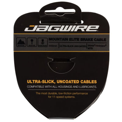 Cavo freno da montagna Jagwire - acciaio inossidabile ultra-slick lucidato elite - 1.5x2000mm - sram shimano