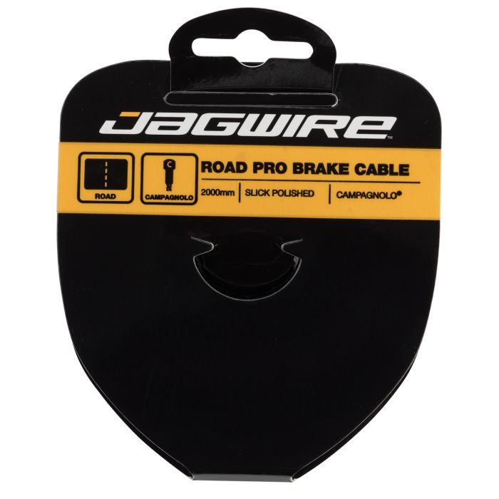 Cable de freno de carretera Jagwire - pro polished slick inoxidable - 1,5x2000mm - campagnolo