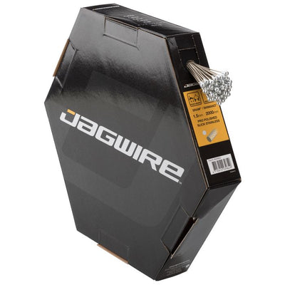 Cavo freno da strada Jagwire - acciaio inossidabile lucido lucido - 1.5x2000mm - sram shimano (50 pezzi)