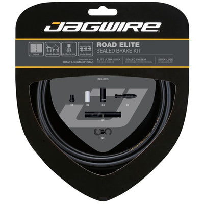 Kit freni sigillati Jagwire Road Elite - Stealth Black