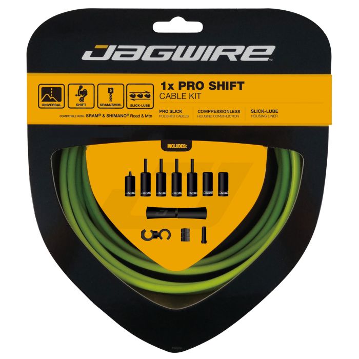 Kit cambio Jagwire 1x pro - verde organico