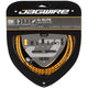 Jagwire 2x kit de cambio elite link - dorado