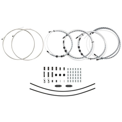 Jagwire 2x elite link shift kit - gray