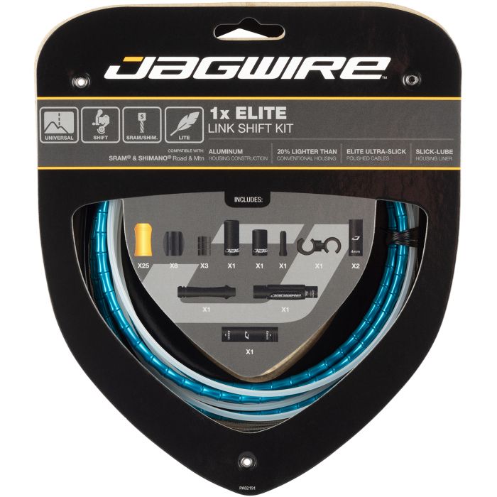 Kit cambio Jagwire 1x elite link - blu