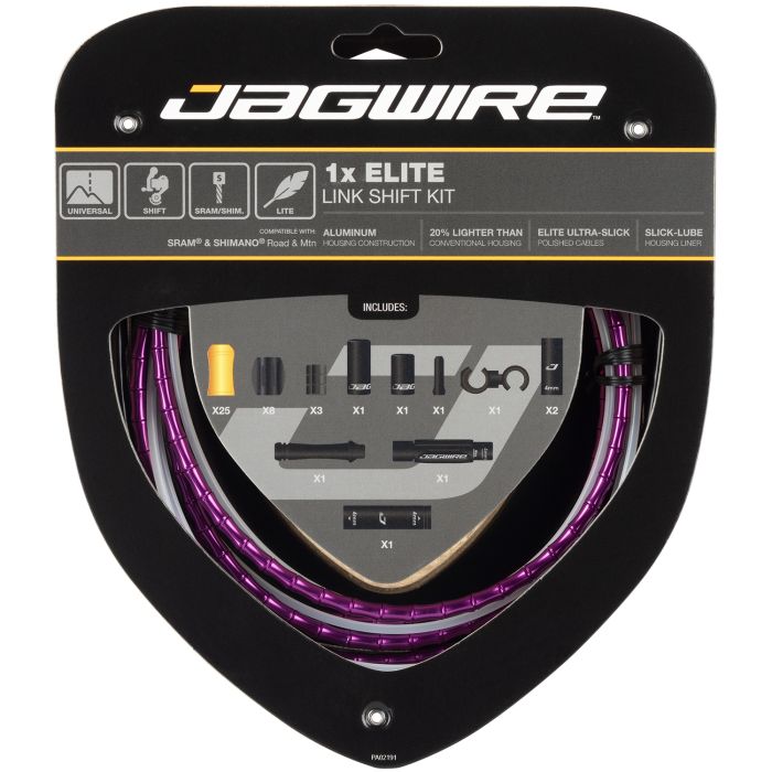 Kit cambio Jagwire 1x elite link - viola limitato