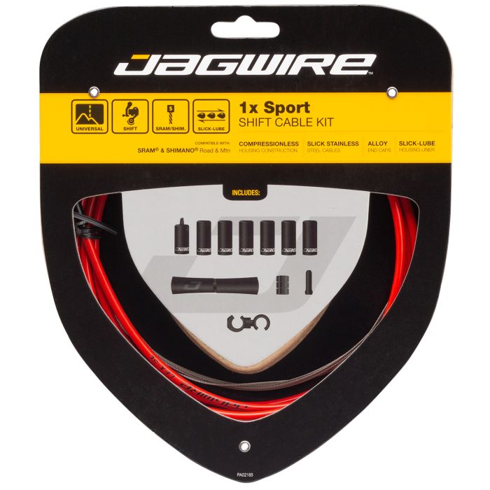 Kit cambio sportivo Jagwire 1x - rosso