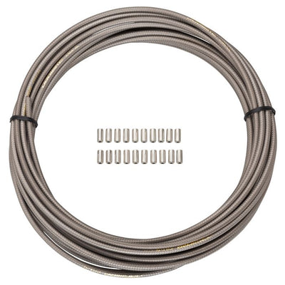 Custodia freno Jagwire 5mm cgx-sl slick-lube (10 m) - titanio