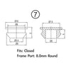 Jagwire frame plug pack - closed type (10pcs)