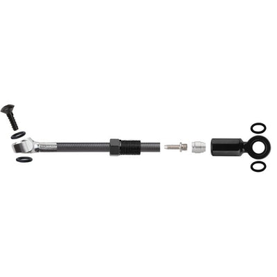 Kit tubi idraulici Jagwire sport dot - sram (rosso 22 fm) - nero