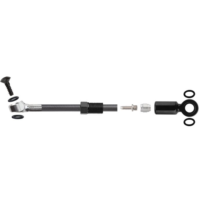 Kit de mangueras hidráulicas Jagwire sport dot - sram (rojo 22 fm) - negro