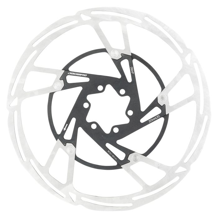 Jagwire pro lr2 disc brake rotor - 6-bolt - 203mm