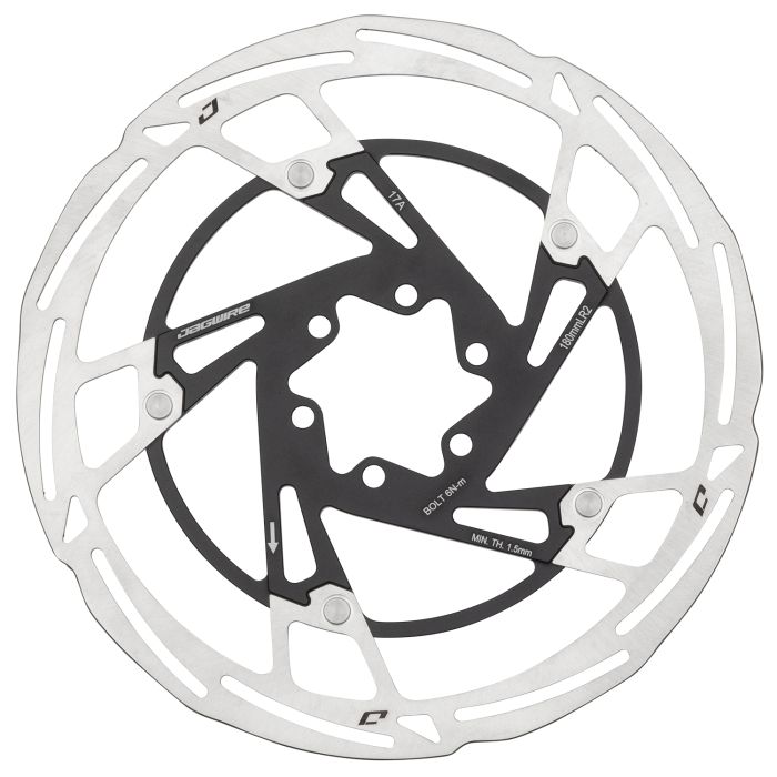Jagwire pro lr2 disc brake rotor - 6-bolt - 180mm