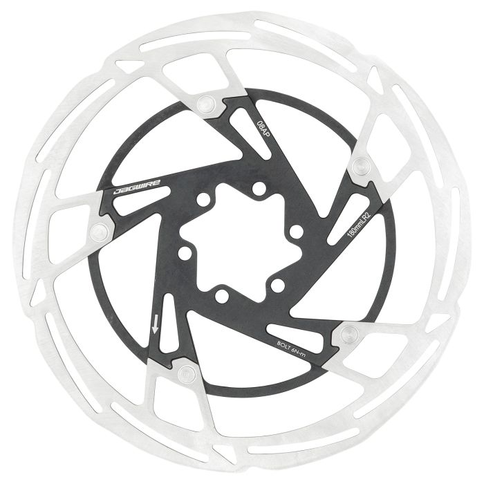 Disco de freno Jagwire pro lr2 - 6 tornillos - 140 mm