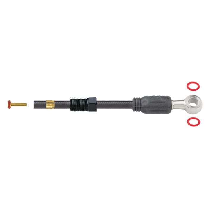 Kit tubi idraulici minerali Jagwire Sport - Tektro Banjo - Nero