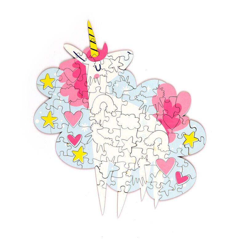 Unicorn Magic 90 pezzi riciclati per bambini puzzle