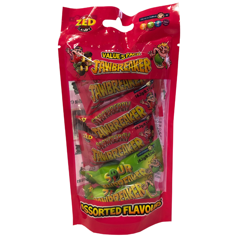 Zed candy zed jawbreaker valore confezione da 5 (24x81gr)