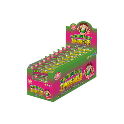 Sandía Zed Candy Jawbreaker (paquete de 40x 4)