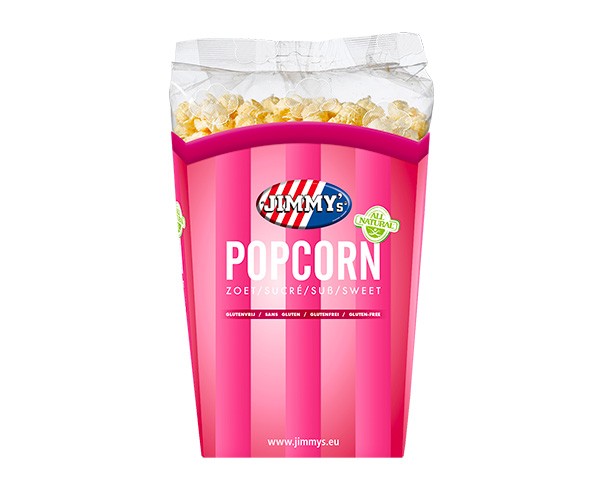 Tubo dolce per popcorn Jimmy's (6x 140gr)