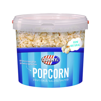 Secchio di sale per popcorn Jimmy's jimmys (12x 140gr)