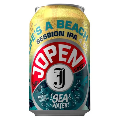 Jopen la vida es una playa lata 33 cl