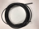 Elvedes Outdoor cable 6mm 6.5mm (10m) Black 1104 10